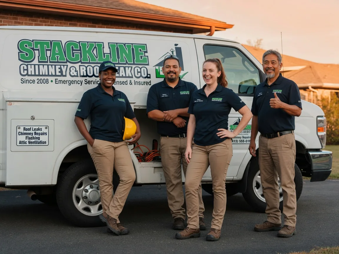 Chimney flashing repair company in Bellville, OH